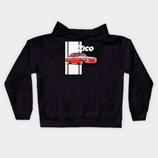 Mk1 Escort Mexico (Red + White) Kids Hoodie